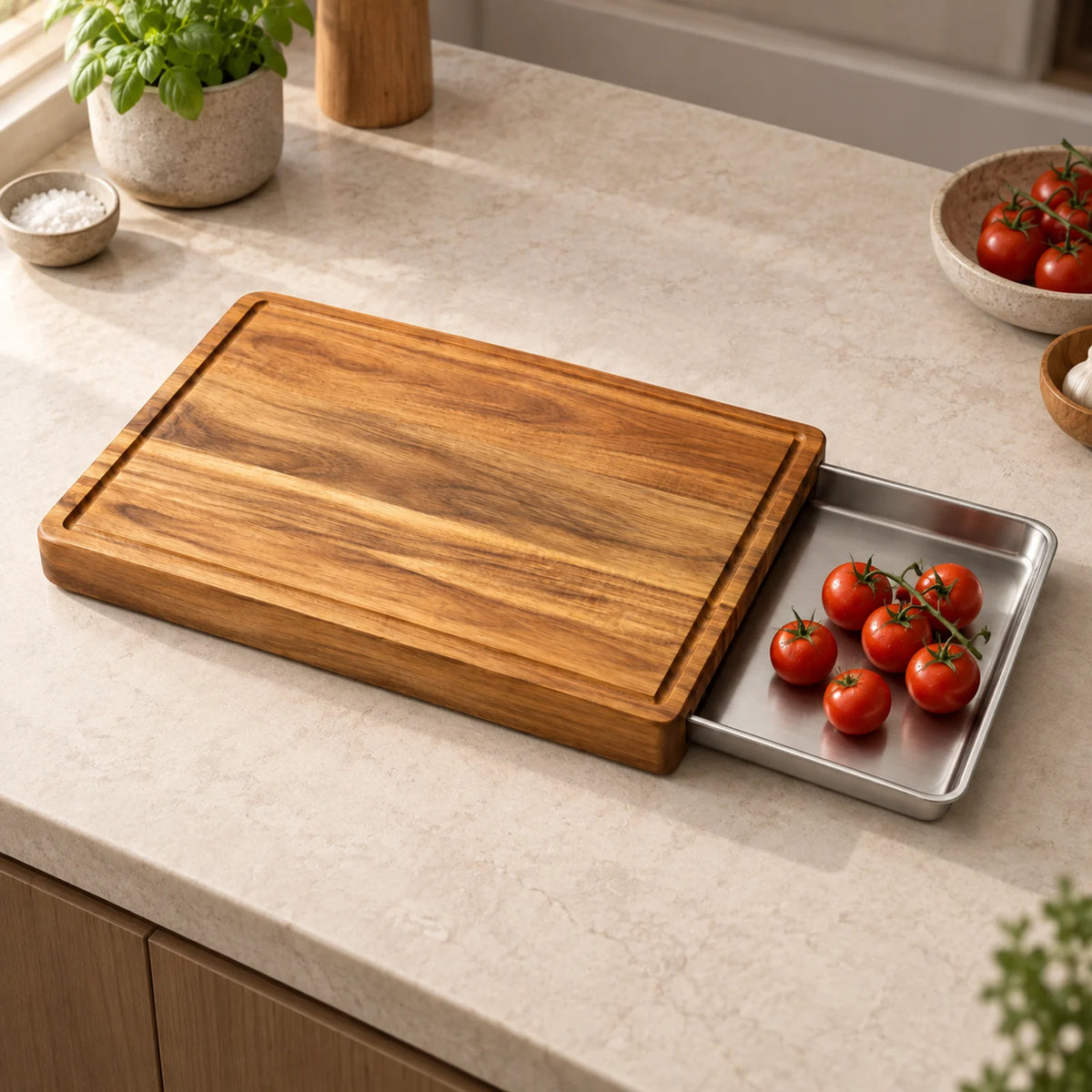Grainline Carving Station — kitchen styling; props not included