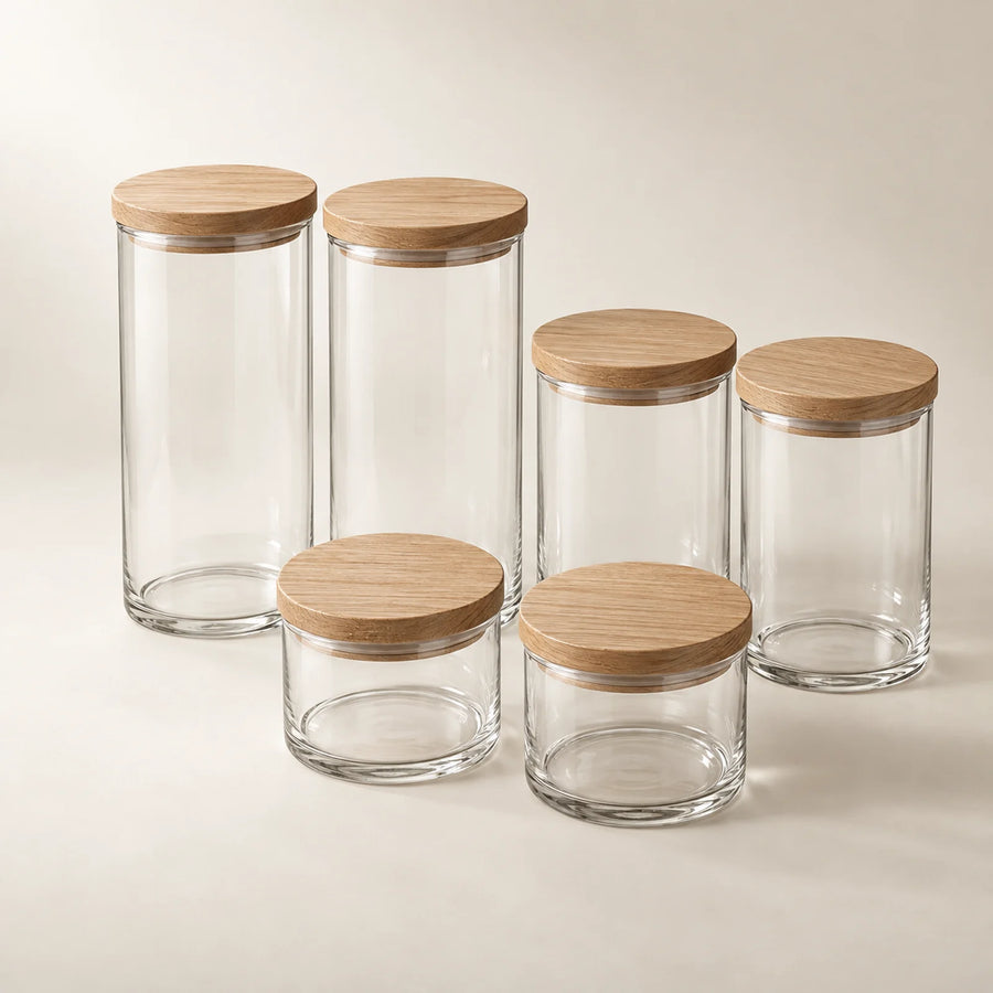 Clearstack Pantry Jar Set