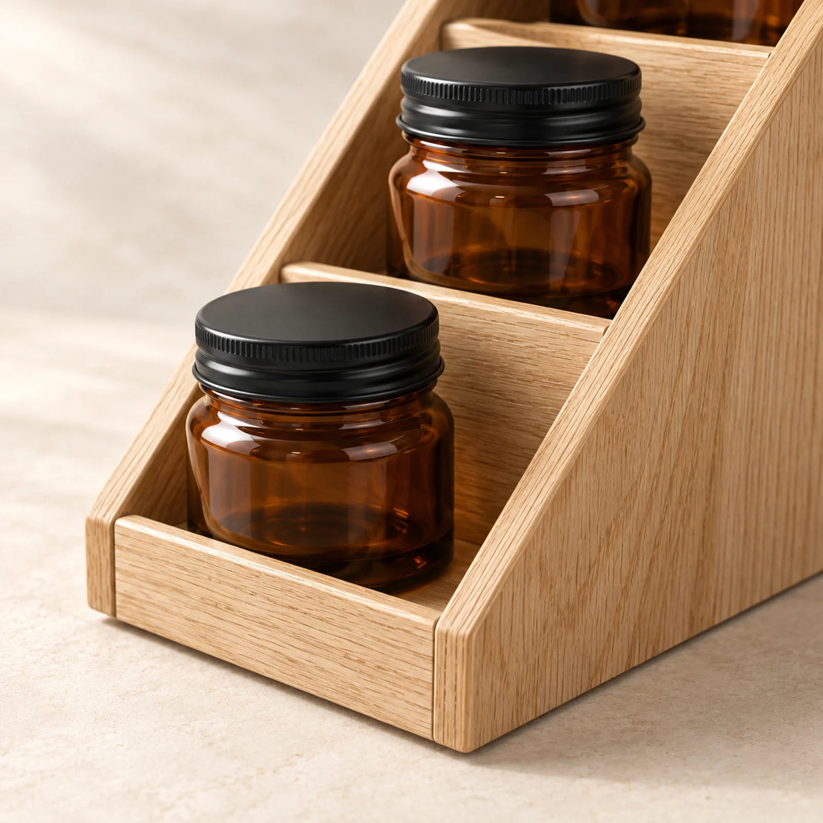 Ledger Spice Drawer Organizer Set — material and construction detail