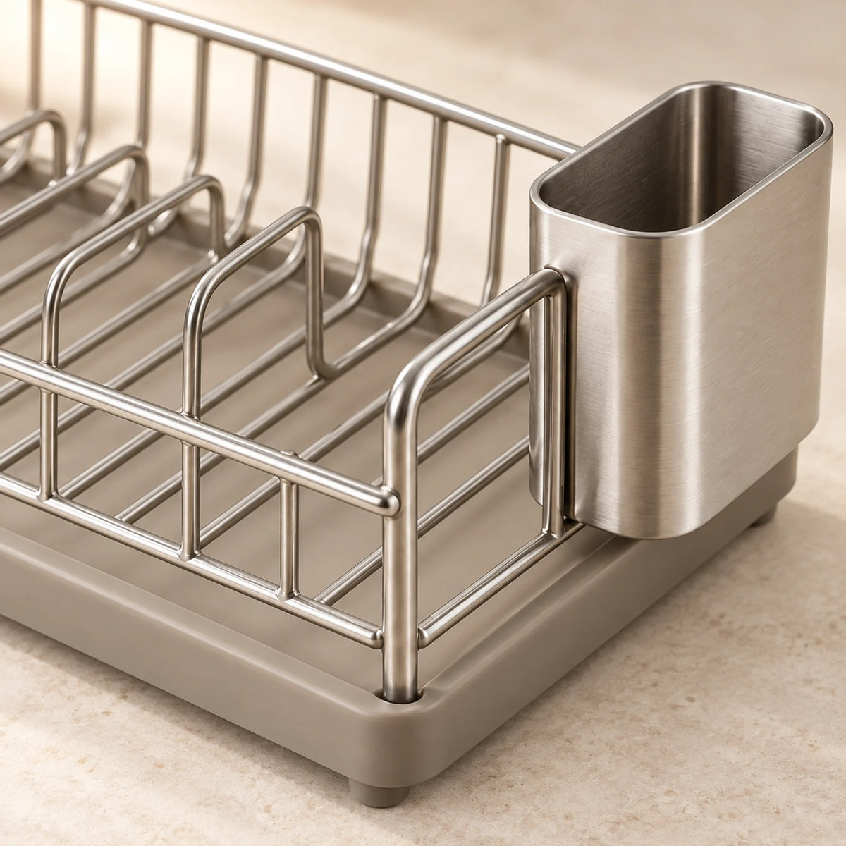 Flowroll Dish Rack Station — material and construction detail
