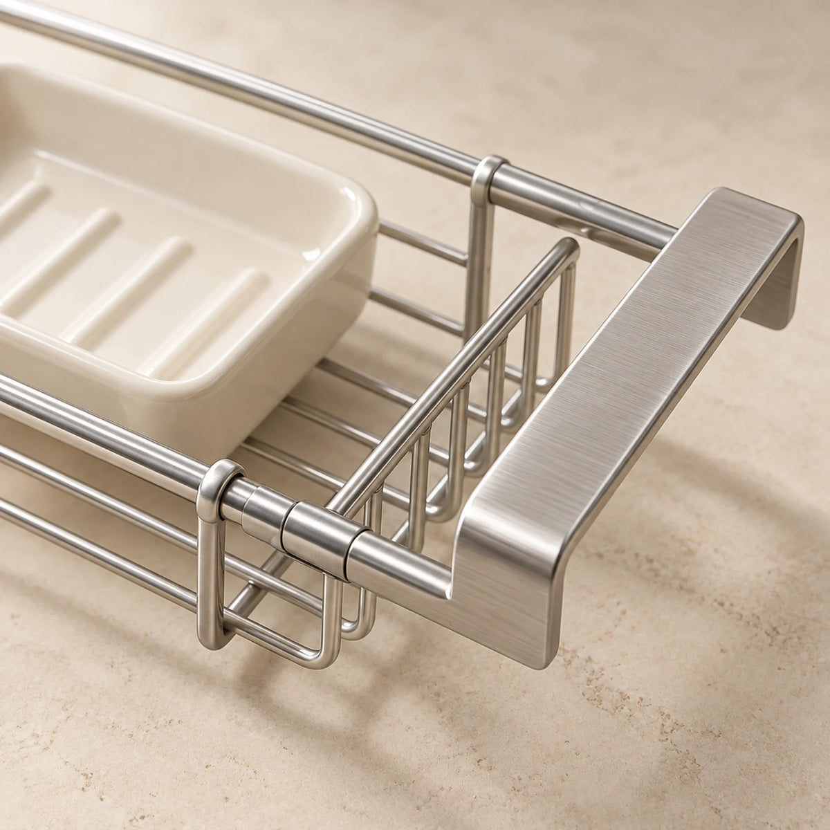 Bridge Sink Caddy Set — material and construction detail