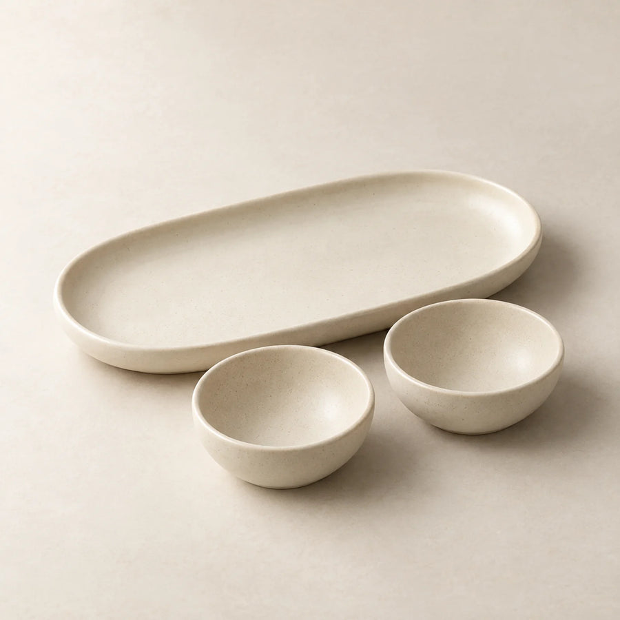 Gather Ceramic Serving Set